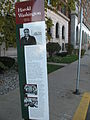 Hampton House Harold Washington Marker (front)