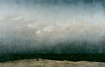 De monnik aan de zee - Caspar David Friedrich