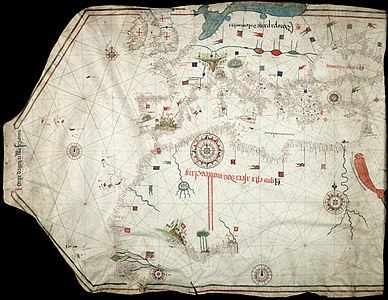 Portolan chart, by Jorge de Aguiar