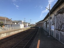 Platform of Kojiromachi Station 2.jpg