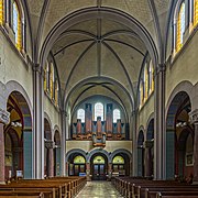 St. Joseph, Berlin-Wedding (Blick vom Chor in Richtung Haupteingang)