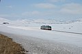 April 2009: Ein Zug der Nordlandsbahn durchquert das Saltfjell zwischen Mo i Rana und Fauske