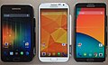 Galaxy Note I, II, 3