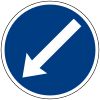 Pass onto left