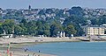 La plage et la station balnéaire de Morgat (nord de la Baie de Douarnenez)