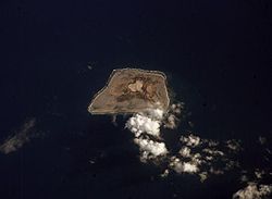 Jarvisinsel (NASA-Astronautenfoto)