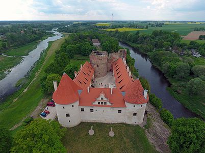 Bauska medieval castle, by Edgars Šulcs