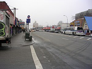 Hillside Avenue in Jamaica