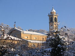 Skyline of Capiago Intimiano