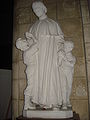 Statue de Don Jean Bosco dans l'église (août 2008).