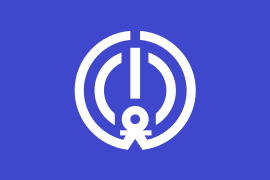 Flag of Komatsushima, Tokushima.svg