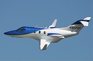 HondaJet'in Oshkosh'ta 2011 yılındaki uçuşu