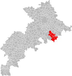 Localisation de Communauté de communes des Coteaux du Lauragais Sud