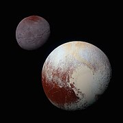 Pluto and Charon.