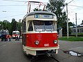 Zabytkowa Tatra T2 w Ostrawie