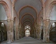 Interieur van de abdijkerk