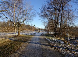 Fisksjöängs promenadstig, vy mot nordost