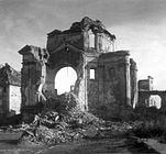 Kirchenruine 1945