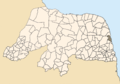 Localização de Natal no Rio Grande do Norte.