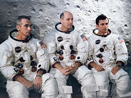 A gleiz da zehou : Cernan, Stafford, Young.