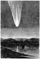 1861 Comet over Portsmouth Harbour