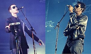 Robert Del Naja and Daddy G at Eurockéennes, 2008