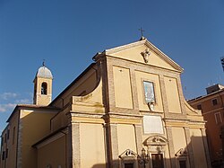 Ang Katedral ng Monterotondo.