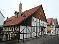 Fachwerkhaus, Brunnenstr. 9, Brakel, (Liste der Baudenkmäler in Brakel)