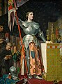 Jeanne d’Arc Kaarle VII:n kruunajaisissa, 1854.