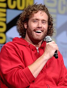 Miller at the 2017 San Diego Comic-Con