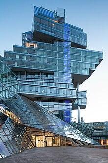 Nord-LB office building tower east side Hanover Germany 02.jpg