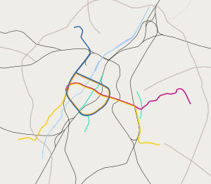 Pannenhuis (stație de metrou din Bruxelles) se află în Metroul din Bruxelles