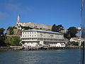 Alcatraz wharf and Building 64