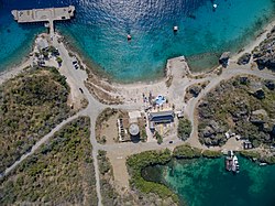 Baya Beach from the air