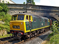 British Rail Class 35 Hymek diesel-hydraulic locomotive of 1961