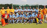 Indian hockey team in early 2000s