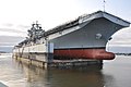 Tripoli being launched at Pascagoula on 1 May 2017