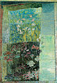 Rose Garden with a Green Background, 1981, Oil on canvas, 72 x 50 cm.