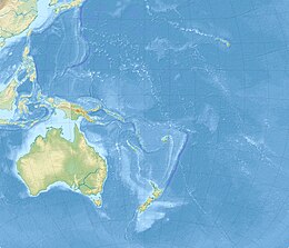 Mappa di localizzazione: Oceania
