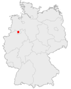 Lokasi Osnabrück di Jerman