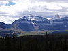 Kings Peak - the sharp peak on the right