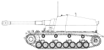 Coupé schématique.