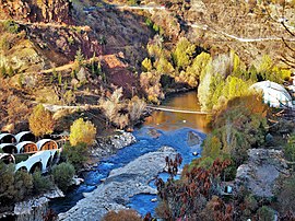 The Munzur River runs through the province