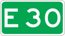 European route E 30 shield}}
