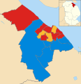 2010 results map