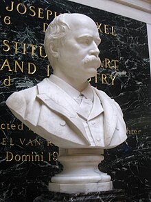 Anthony J. Drexel bust - Drexel University - IMG 7344.JPG