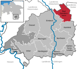 Bad Gandersheim – Mappa