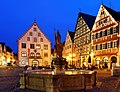 Marktplatz mit Altem Rathaus und Milchlingsbrunnen