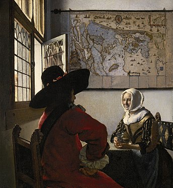 Officer with a Laughing Girl by Johannes Vermeer (Nominator: TheFreeWorld)