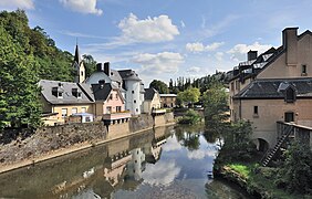 Le quartier de Pfaffenthal.